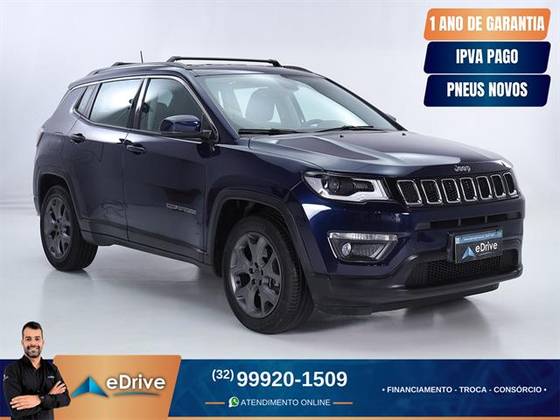 JEEP COMPASS 2.0 16V FLEX LONGITUDE AUTOMÁTICO